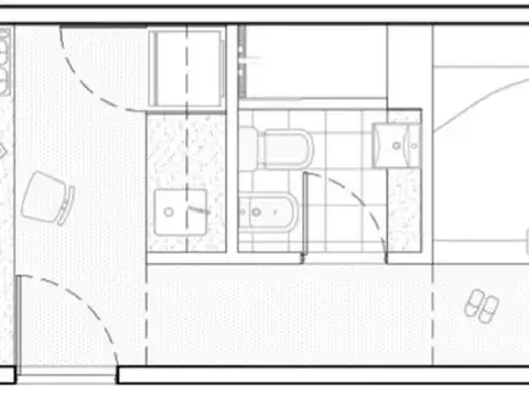Departamento en Venta de 1 dormitorio