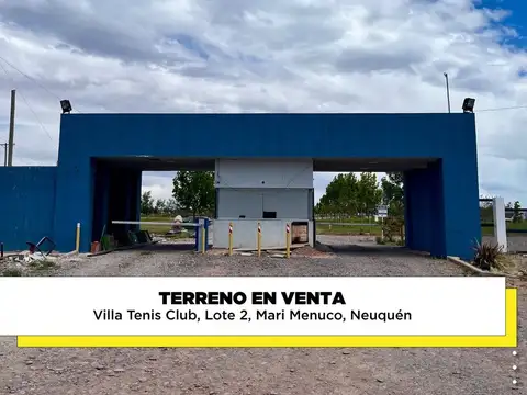 Terreno en venta Villa Tenis Club Marimenuco