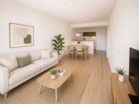 Departamento 2 ambientes con 1 baño