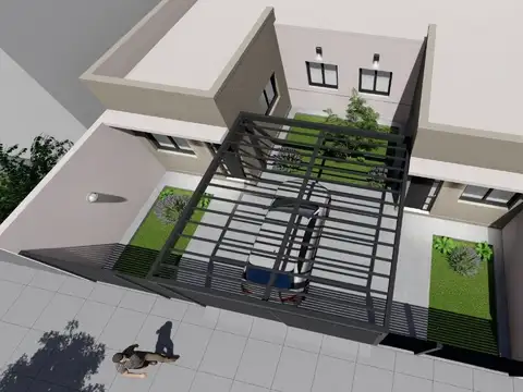 Casa 6 ambientes con 2 baños