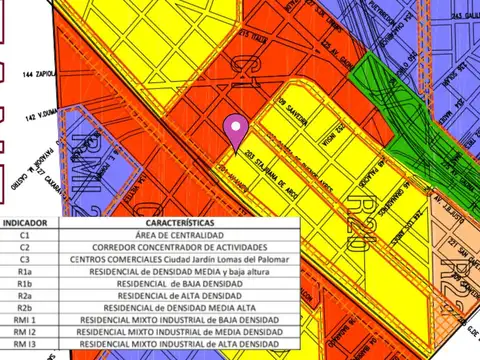 Terreno en Venta 10  mts Frente