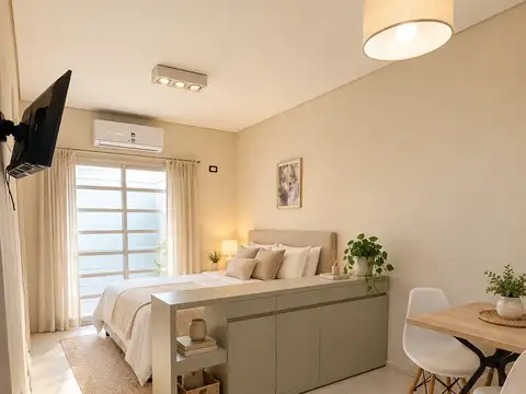 Departamento Monoambiente con 1 baño