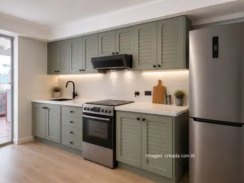 Depto Tipo Casa 3 ambientes con 1 baño