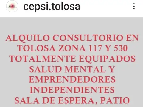 Alquilo consultorios