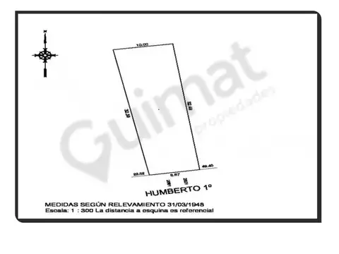 Terreno en Venta de 303,0 m2