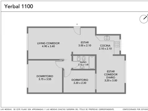 Depto Tipo Casa en Venta en Caballito, USD 115.000