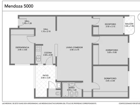 Departamento en Venta en Villa Urquiza, USD 170.000