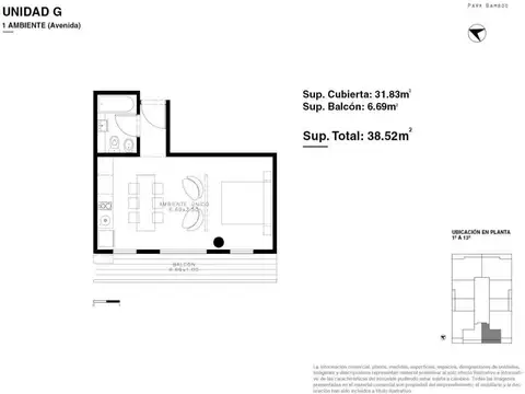 Departamento en Venta al Suroeste
