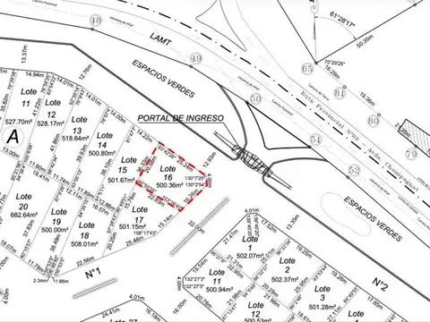 Terreno en Venta en Mendoza, USD 39.000