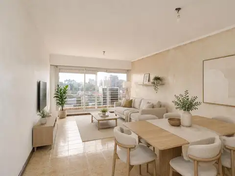 Venta Departamento 4 Ambientes con Balcón al Frente en San Martin
