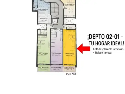 Departamento en Venta Apto profesional