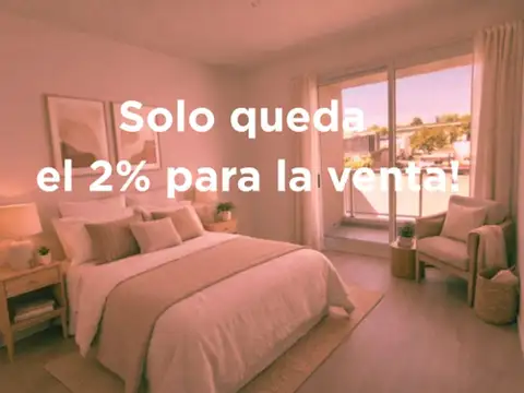 VENTA 2 AMBIENTES CABA A ESTRENAR