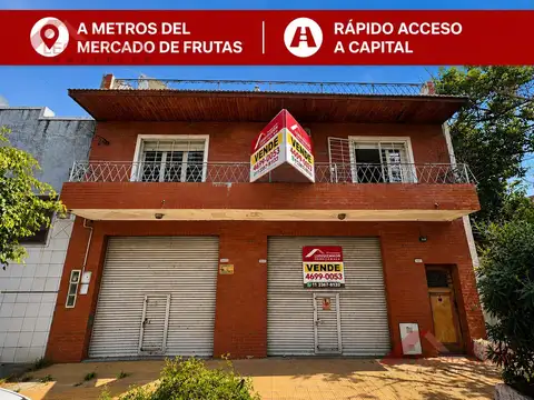 CASA CON 2 LOCALES EN VENTA – A METROS DE CAPITAL  – LOMAS DEL MIRADOR
