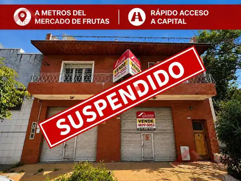 CASA CON 2 LOCALES EN VENTA – A METROS DE CAPITAL  – LOMAS DEL MIRADOR