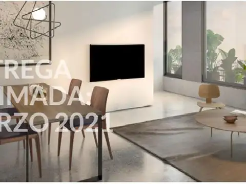 Departamento Monoambiente con 1 baño