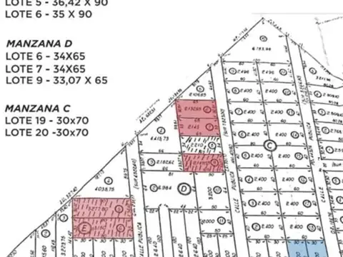 Terreno en Venta de 2310,0 m2