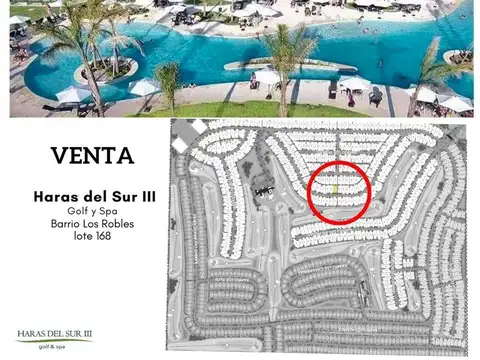 Venta LOTE Haras del Sur III los Robles  FINANCIA
