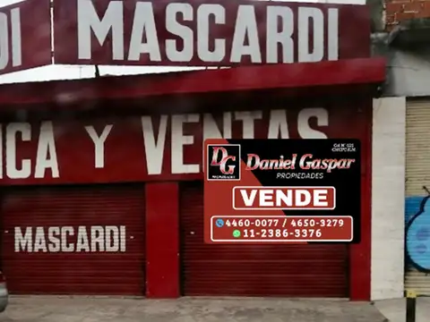 VENTA - GALPÓN/LOCAL AMPLIO - 220 M2