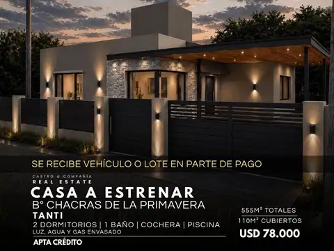 Casa en Venta en Tanti, Punilla