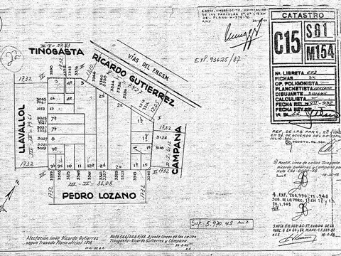 Terreno en Venta de 275,0 m2