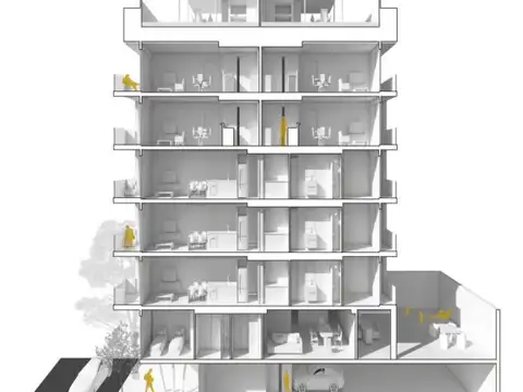 Departamento 3 ambientes con 2 baños