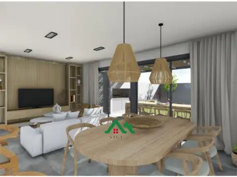 Casa tipo dúplex a estrenar en Colinas de Manantiales – 3 dormitorios, patio y cochera doble