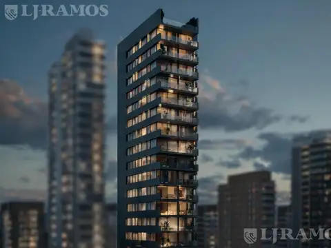 Piso 360° con terraza de 149 m² en el nivel 10 de DOME Torre Arcos: 335,09 m² propios.