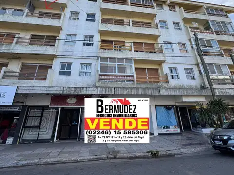 Venta Monoambiente En Mar Del Tuyu Calle 2 Entre 75 Y 76