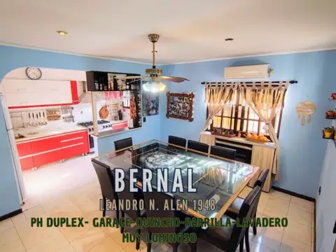 VENTA PH DUPLEX 3 AMB. BERNAL OESTE GARAJE QUINCHO