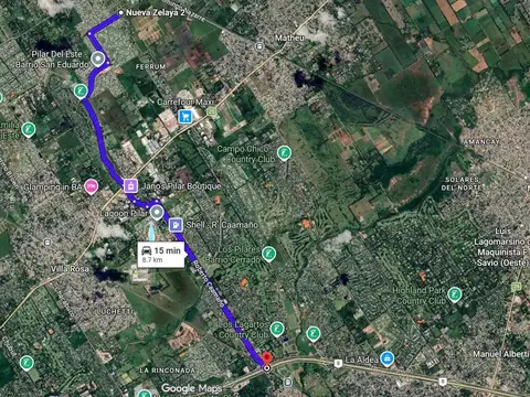 Terreno en Venta de 411,0 m2