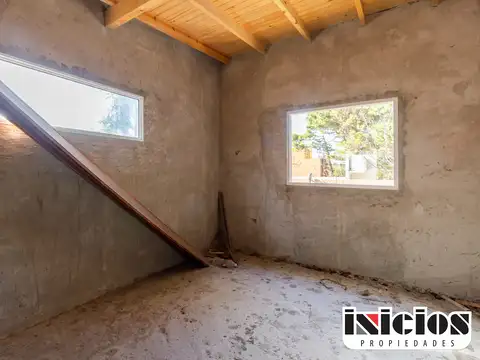 Casa 3 ambientes con 1 baño