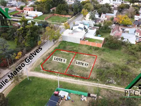 Terreno - Calle Mateo Gelves y Cuyo lote 17- con escritura - Belen de Escobar