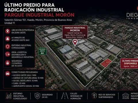 Terreno en Venta de 1666,0 m2