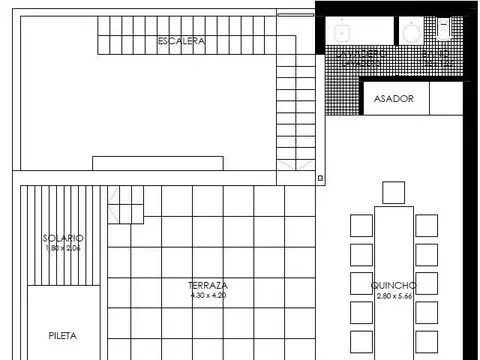 Depto Tipo Casa en Venta al Este