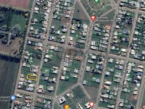 Venta lote Acequias del Aire