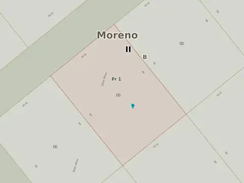 Terreno en Venta 46  mts Frente