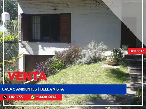 Casa en Venta en Bella Vista, Partido de San Miguel