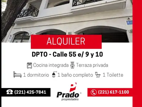 EXCELENTE DEPARTAMENTO DE UN DORM