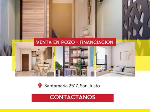 Venta en pozo.-Departamento 2 ambientes
