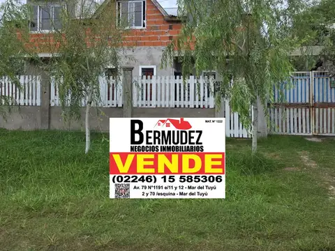 Venta En Block Depto. Tipo Casa 3 Ambientes Calle 52 Entre 10 Y 11 Mar Del Tuyu