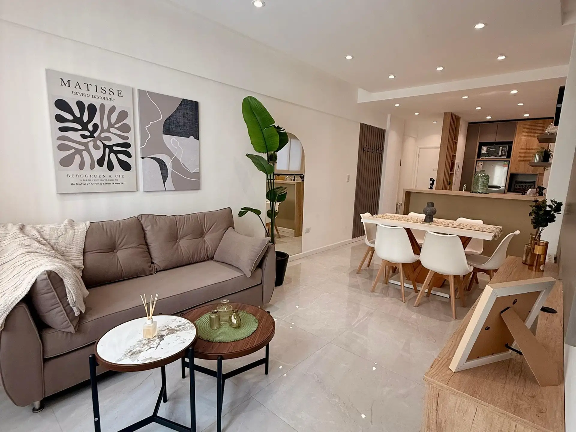 Departamento 3 amb reciclado, 56m² — Centro