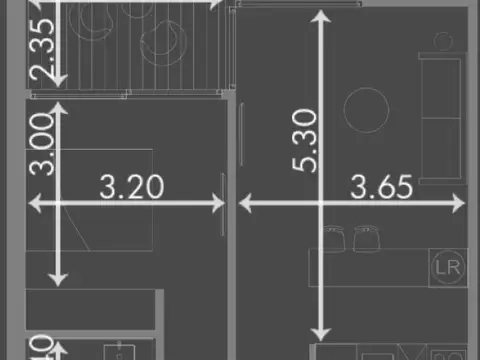 Departamento en Venta con 1 cocheras