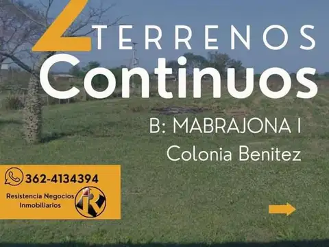 Terreno en Venta en Colonia Benitez, 1 de Mayo