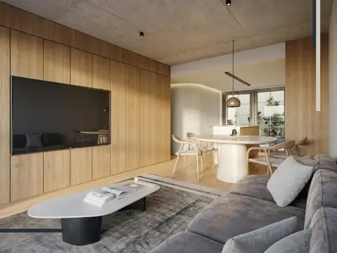 Departamento 2 ambientes con 1 baño