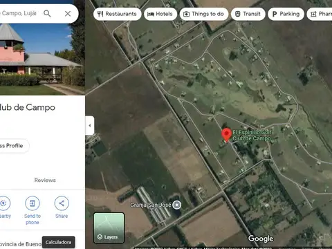 LOTE EN COUNTRY "EL ESPINILLO GOLF" 178