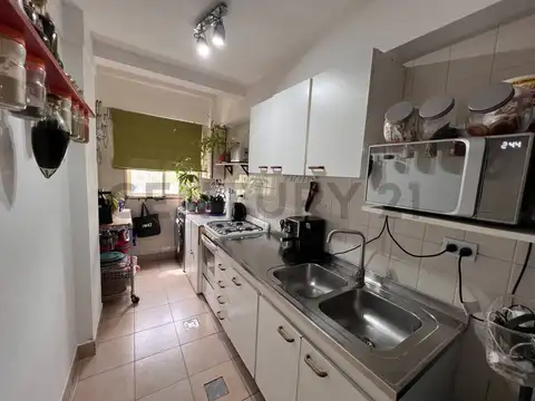 Departamento 2 ambientes con 1 baño