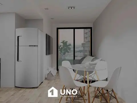 Departamento 3 ambientes con 2 baños