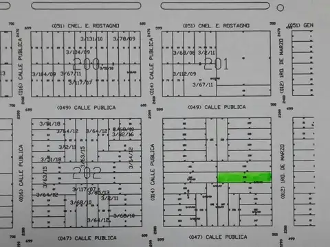 Terreno en Venta 10  mts Frente