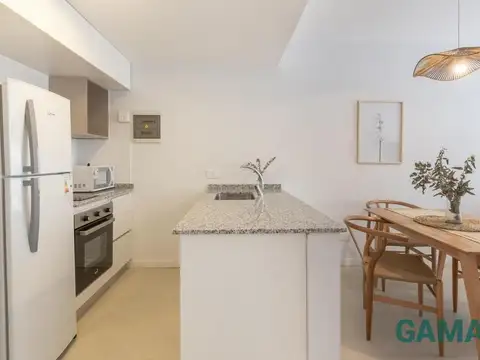 Departamento 2 ambientes con 1 baño