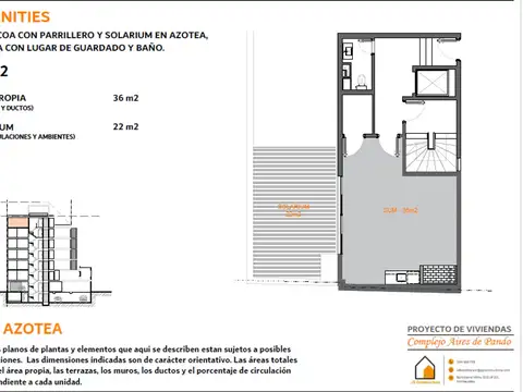 Departamento en Venta de 2 ambientes